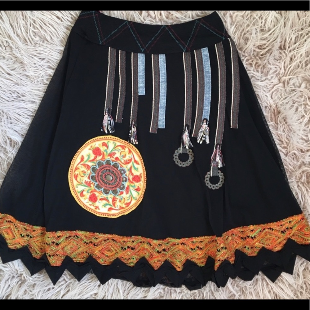 Save The Queen Midi skirt small
